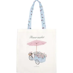 GreenGate Tasche Portia flowers white Sale