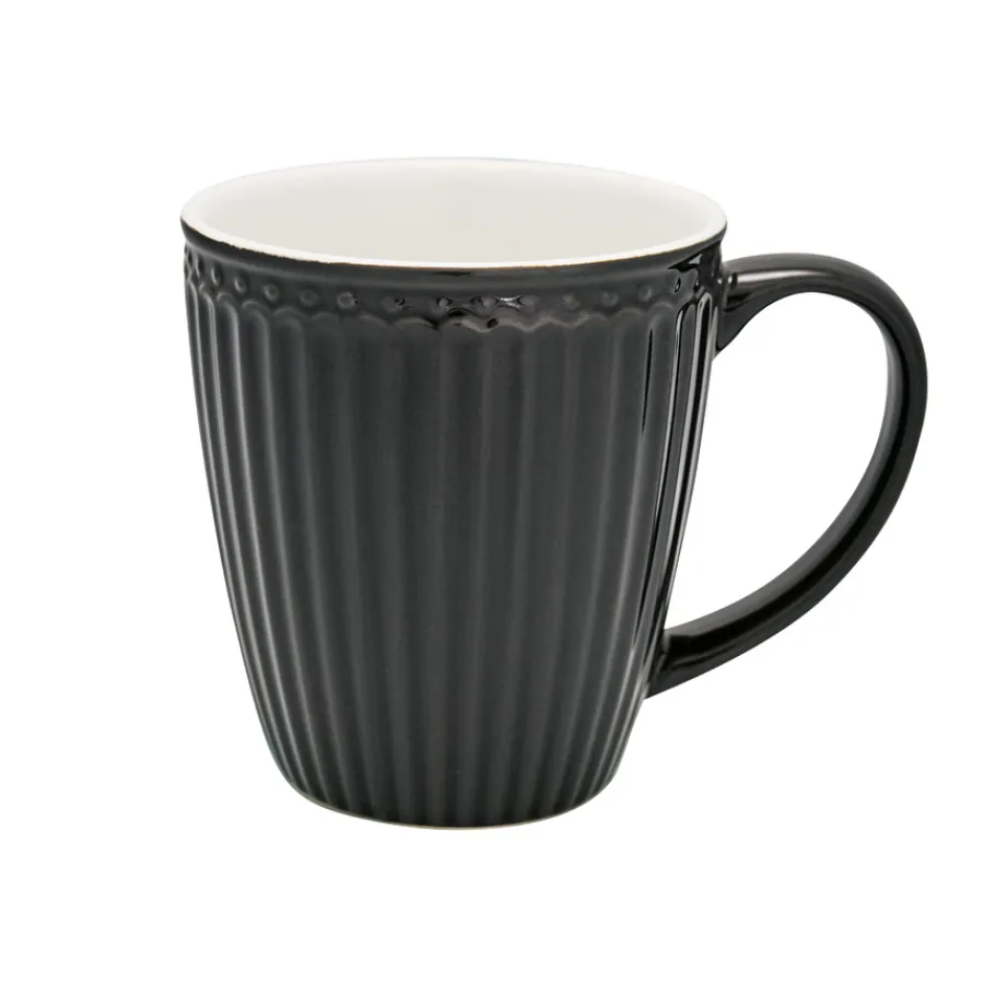 GreenGate Tasse Alice Dark Grey New