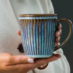 GreenGate Tasse Alice oyster blue Hot