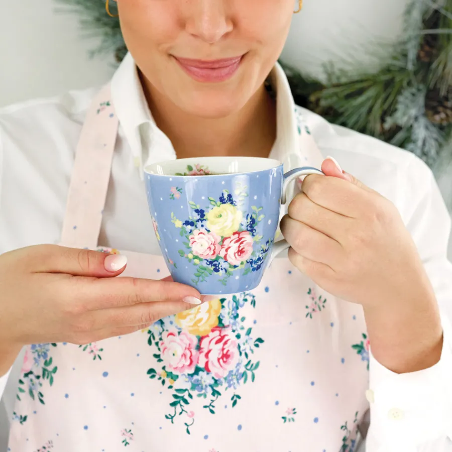 GreenGate Tasse Laura dusty blue Online