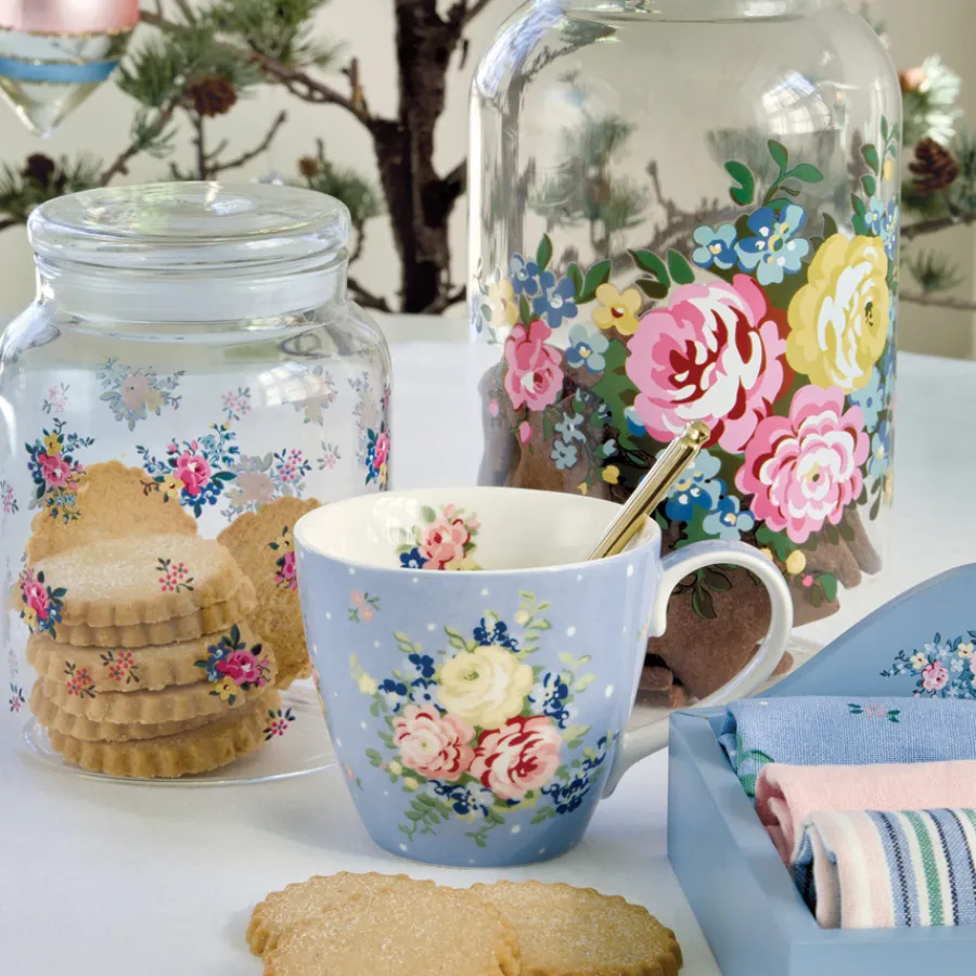 GreenGate Tasse Laura dusty blue Online