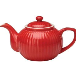 GreenGate Teekanne Alice Red Clearance