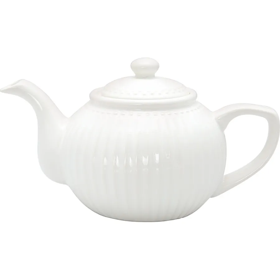 GreenGate Teekanne Alice White Discount