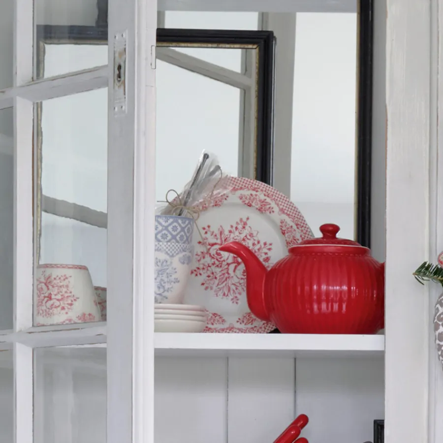 GreenGate Teekanne Alice Red Clearance