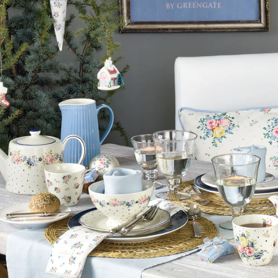 GreenGate Teekanne Laura white Online