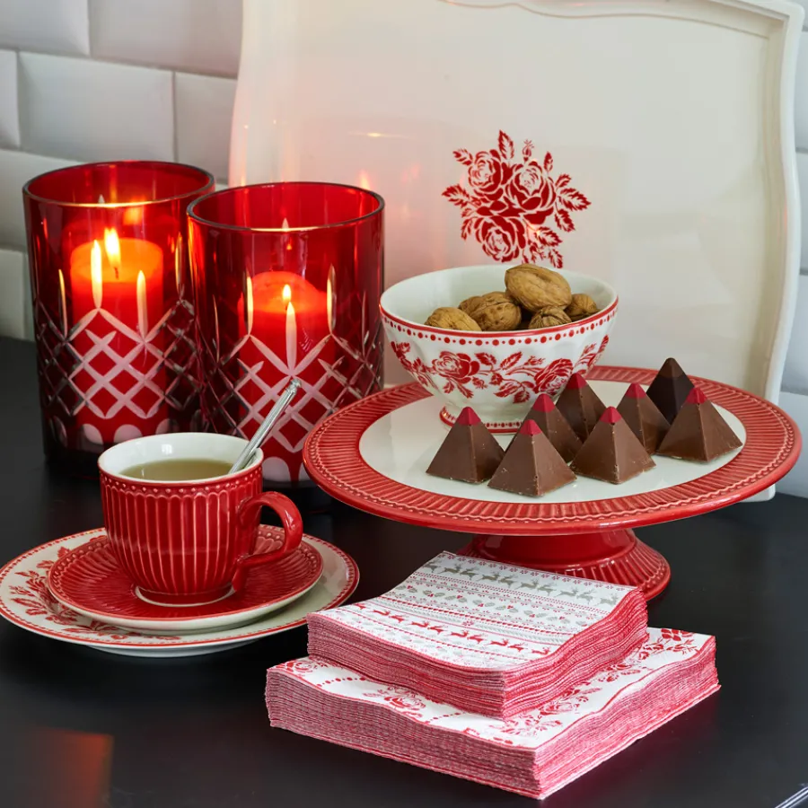 GreenGate Teetasse Alice Red Online