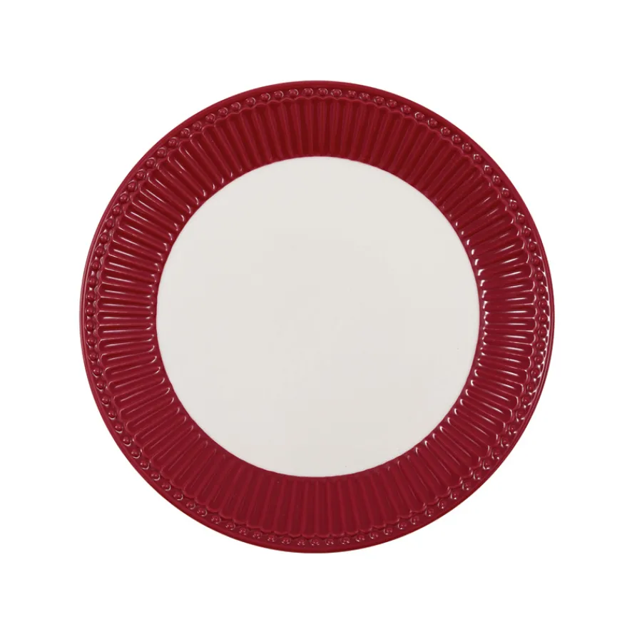 GreenGate Teller Alice claret red 23 cm Hot