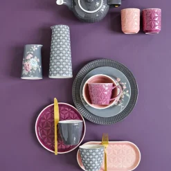 GreenGate Teller Alice Dark Grey 26,5 cm Discount