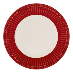 GreenGate Teller Alice Red 17,5 cm Outlet