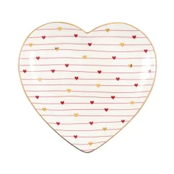 GreenGate Teller herzförmig Grace white 17 cm Discount