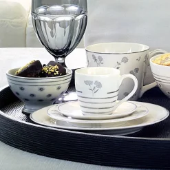 GreenGate Teller Klein Sabine white 15 cm Discount