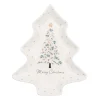 GreenGate Teller Lucie xmas white medium 22 cm New