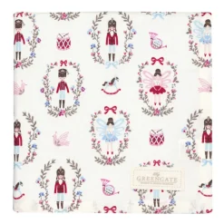GreenGate Tischdecke Cindarella white 100x100cm Best