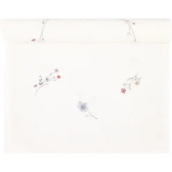 GreenGate Tischläufer bedruckt Venissa white New