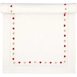 GreenGate Tischläufer Grace white bestickt Sale