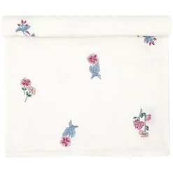 GreenGate Tischläufer Portia white bestickt 45x140cm Discount