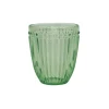 GreenGate Wasserglas Alice Pale Green Fashion