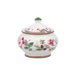 GreenGate Zuckerdose round Leonora white Fashion