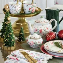GreenGate Zuckerdose round Leonora white Fashion