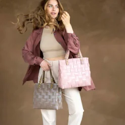 Handed By Handtasche Charlotte Hazel Brown XS Discount