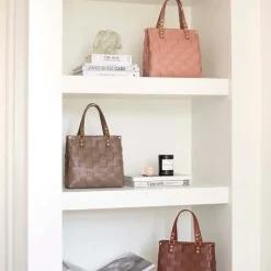 Handed By Handtasche Charlotte Hazel Brown XS Discount