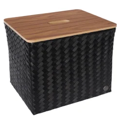 Handed By Korb Grand Popular Holzdeckel Black Outlet