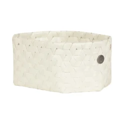 Handed By Korb Oval Dimensional Ecru White S Clearance