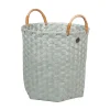 Handed By Korb Rund Dimensional mit Rattan Griffen Eucalyptus M Clearance