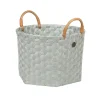 Handed By Korb Rund Dimensional mit Rattan Griffen Eucalyptus S Best