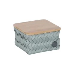 Handed By Korb Top Fit Tiny Square Eucalyptus Tiny mit Deckel Best