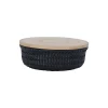 Handed By Korb Wonder Round mit Deckel Black S New