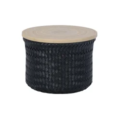 Handed By Korb Wonder Round High mit Deckel Black XS Hot