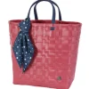 Handed By Shopper Bliss cherry red S Innentasche und Tuch Fashion