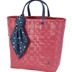 Handed By Shopper Bliss cherry red S Innentasche und Tuch Fashion