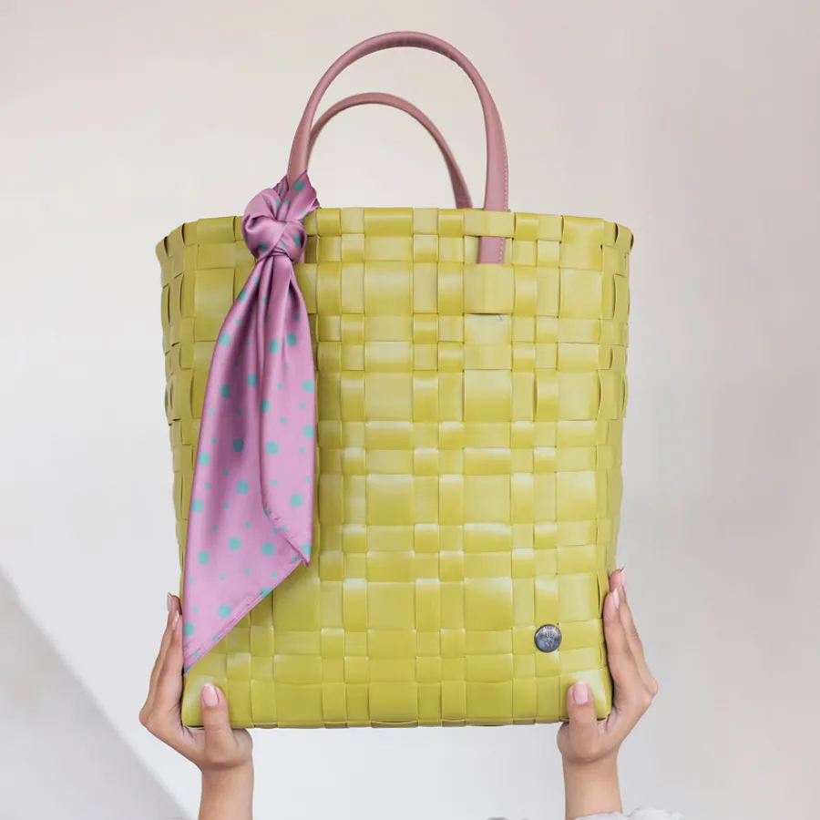 Handed By Shopper Bliss natural lime S Innentasche und Tuch Discount
