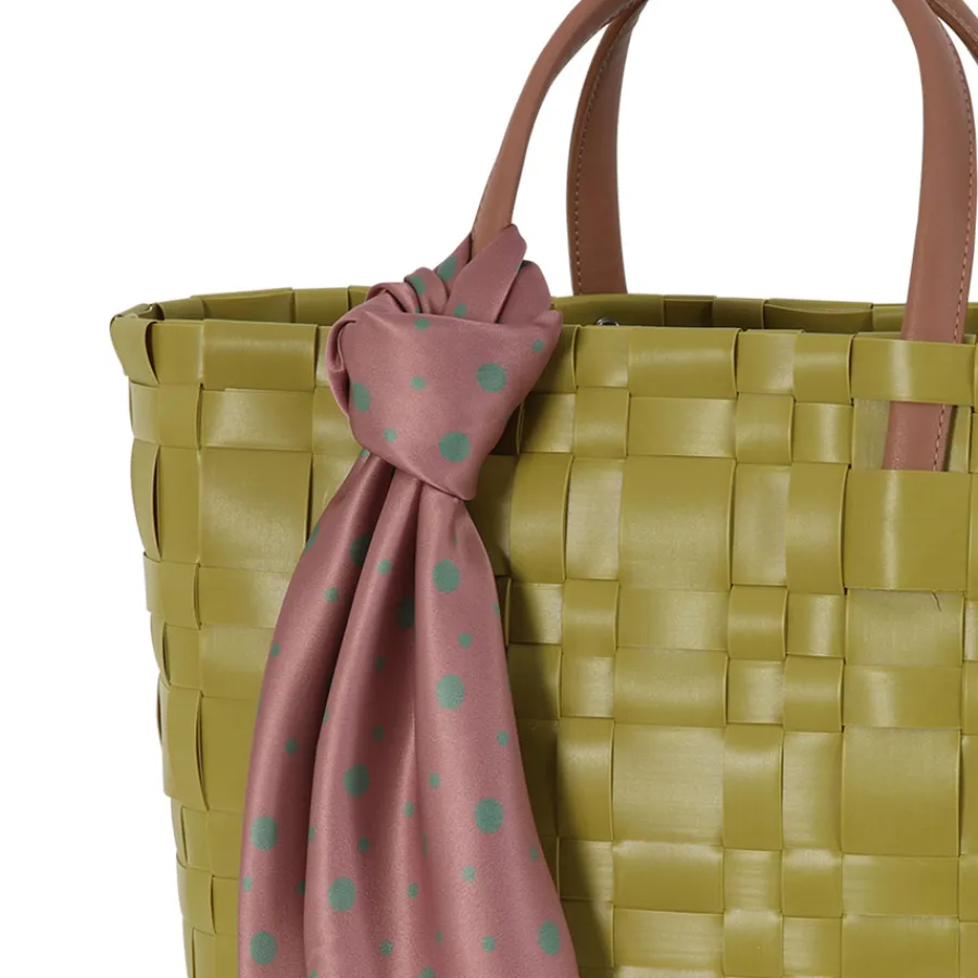 Handed By Shopper Bliss natural lime S Innentasche und Tuch Discount
