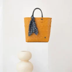 Handed By Shopper Bliss sunset yellow S Innentasche und Tuch Outlet
