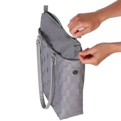 Handed By Shopper Soho mit Reißverschluss Brushed Grey Sale