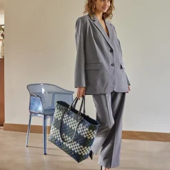 Handed By Tasche Shopper Dual mix forst green mix L Online