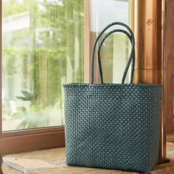 Handed By Tasche Shopper Solo steel blue M Sale
