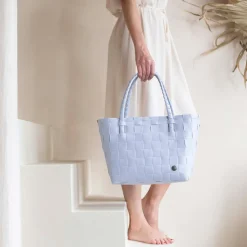 Handed By Tasche Shopper Paris Pale Blue Grey Best