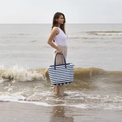 Handed By Tasche Sunny Bay ocean blue/pearl white size L Fashion