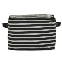 House Doctor Aufbewahrung Canva Schwarz/Off-Weiß 35 cm Sale