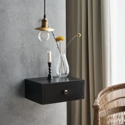 House Doctor Beistelltisch Bedsi Schwarz Discount