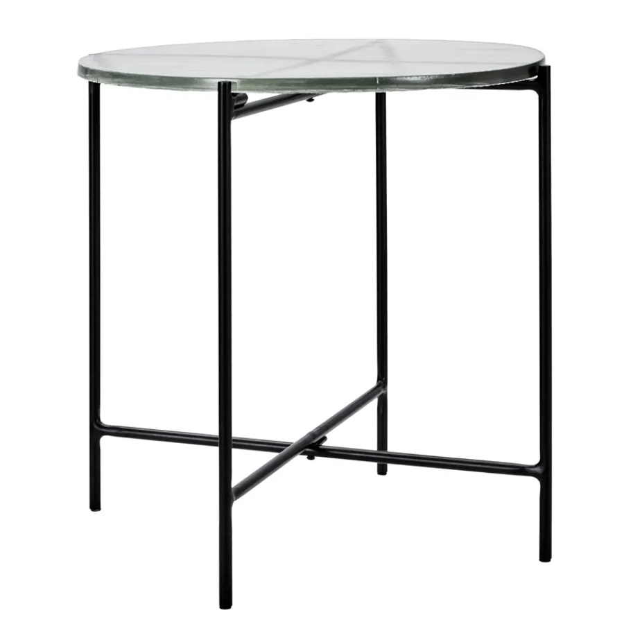 House Doctor Beistelltisch Tamu Schwarz 40cm New