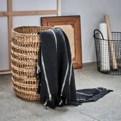 House Doctor Decke Tuur Schwarz/Off-Weiß New