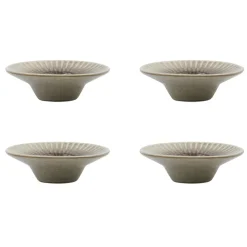 House Doctor Eierbecher Pleat Grau/braun 4er-Set Sale