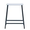 House Doctor Hocker Rag Dunkles Eisen 50cm Discount