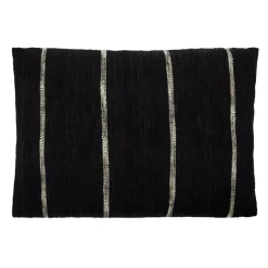 House Doctor Kissenbezug Tuur Schwarz/Off-Weiß 60x40 Fashion