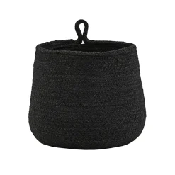 House Doctor Korb Hang Black Fashion